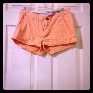 Pastel orange shorts