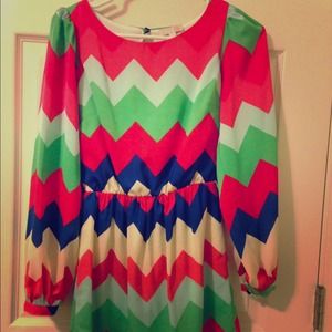 Chevron dress