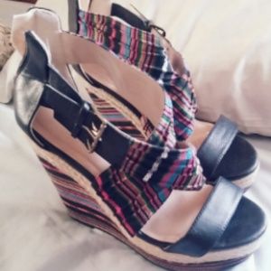 Cute colorful wedges