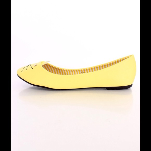 💛 Kitten Faux Leather ballet flats - Picture 3 of 4