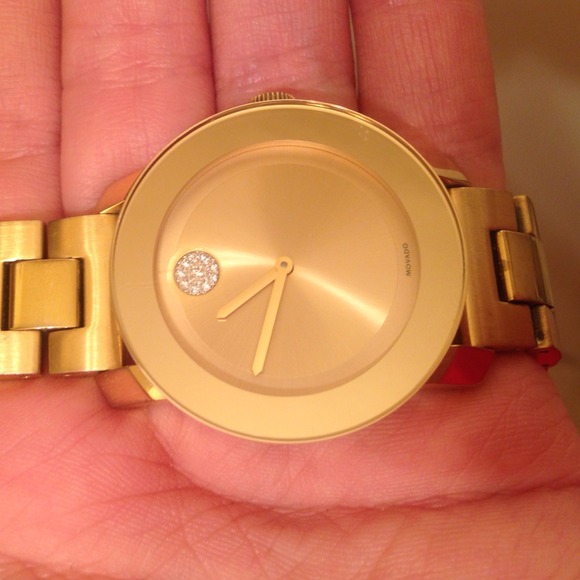 Movado Watch gold watch statement watch - Picture 3 of 4