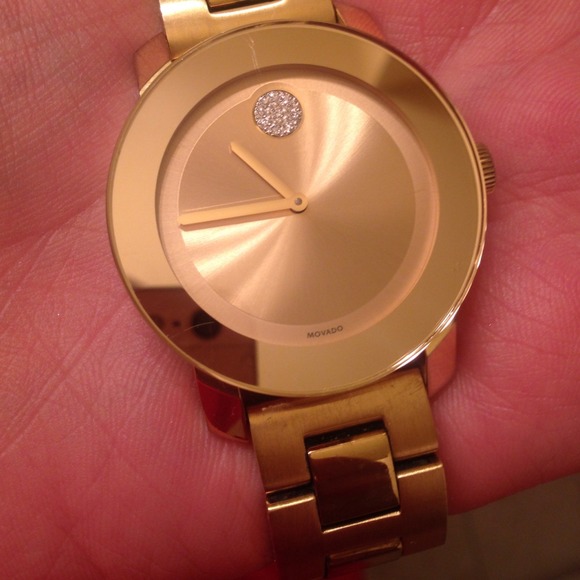 Movado Watch gold watch statement watch - Picture 4 of 4