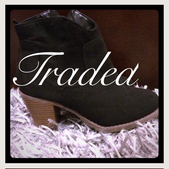 [REDUCED] Black Ankle Booties! - Picture 1 of 3
