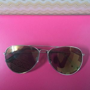 NEW Brown H&M Aviator Sunglasses