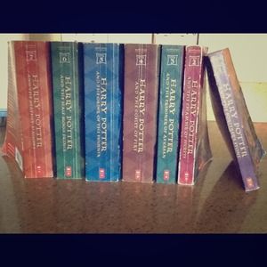 Harry potter paperback series. 1-7