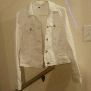 White Jean Jacket