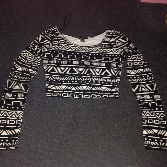 tribal crop top
