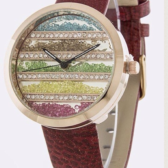 Accessories - 2DAY HP SALE 30%OFF  🍍Sliding gems watch