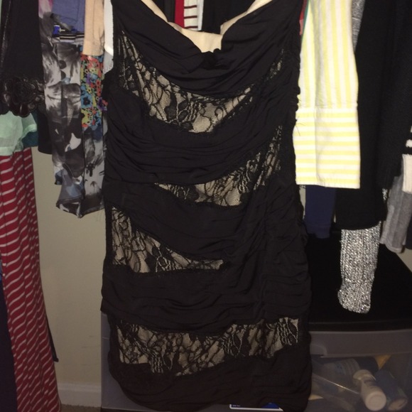 Strapless dress