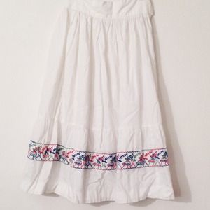 White Vintage Skirt