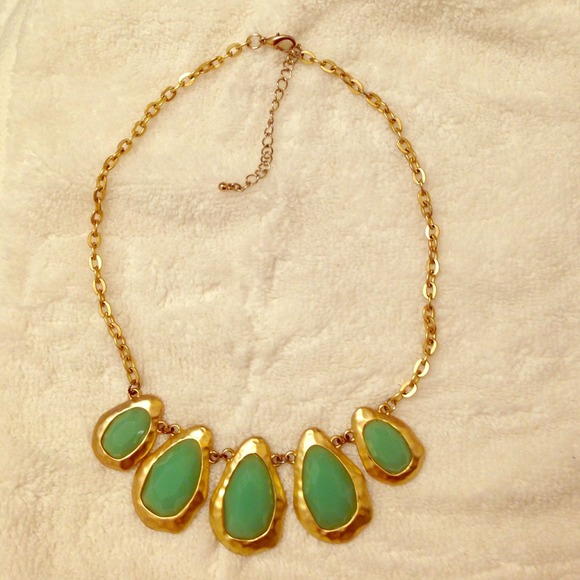Francesca's Collections Jewelry - SOLD. Francesca's turquoise stone necklace