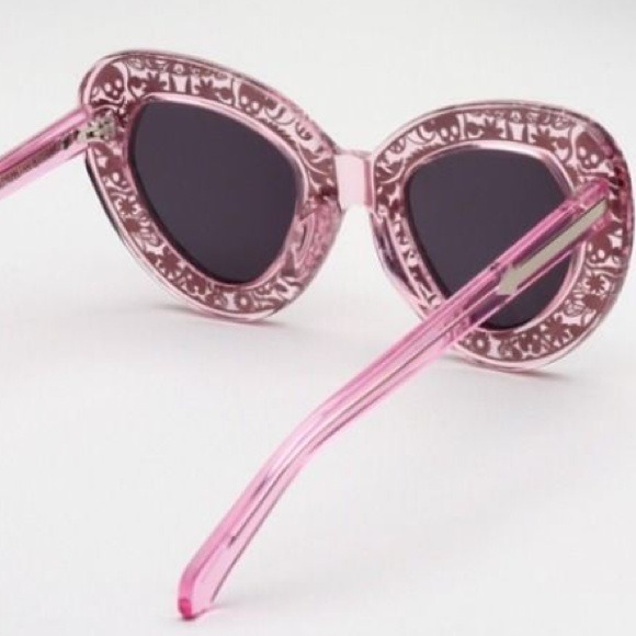 Karen Walker Pink Intergalactic Sunglasses NWT - Picture 4 of 4