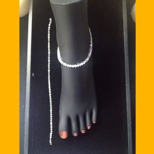 SWAROVSKI CRYSTALS ANKLET-DESIGNERS CHOICE