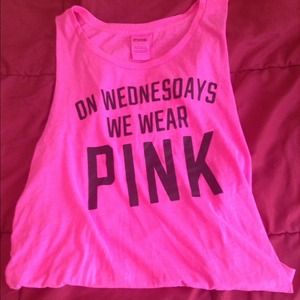 Victoria' Secret PINK "Wednesdays" Boyfriend Tank
