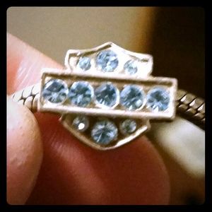 Harley Davidson silver 929 charm