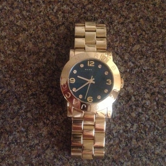 Marc by Marc Jacobs gold watch