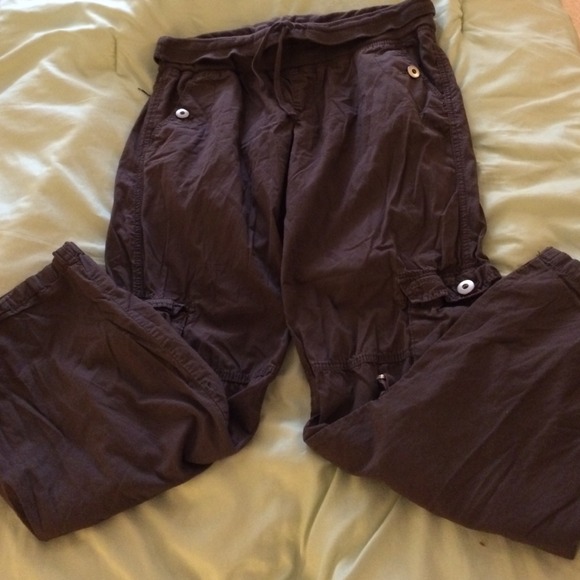 Brown cargo pants