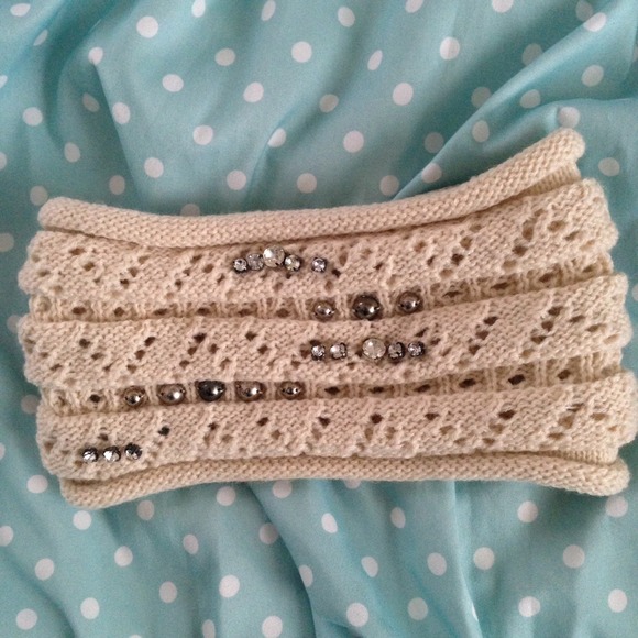 Free People cozy knit head wrap