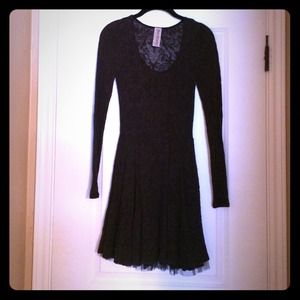 Free People black dress