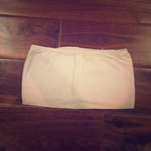 Brandy Melville Solid White Bandeau