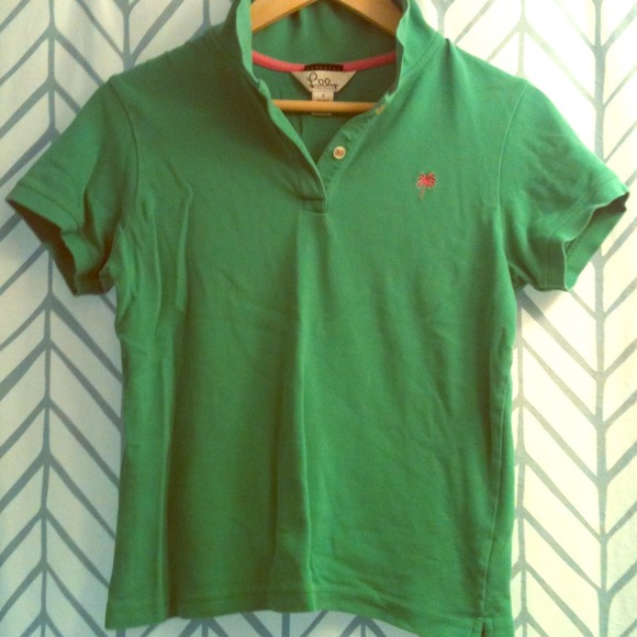 Kelly green Lilly polo- S