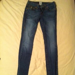 True religion straight leg denim