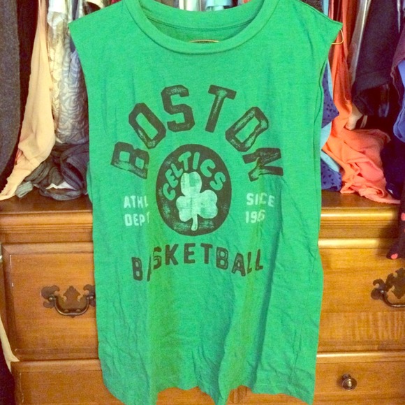 Boston Celtics cutoff tank