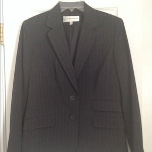 Gray Pin-stripe Jones New York Blazer