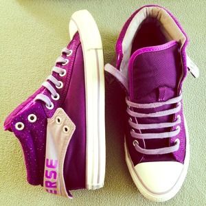 Purple converse