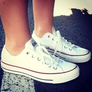 White Converse