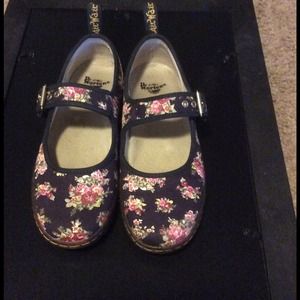 Floral Mary Janes