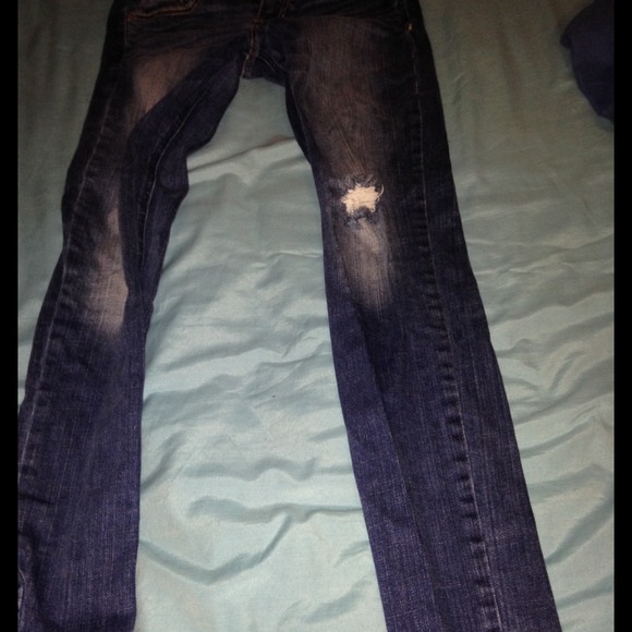 Girls hollister jeans