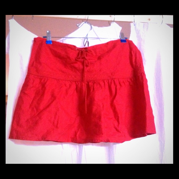 J. Crew linen skirt