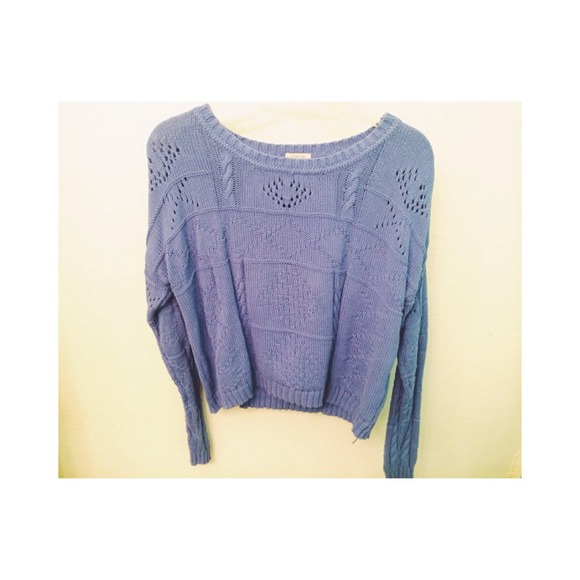🚫SOLD🚫Blue knitted sweater