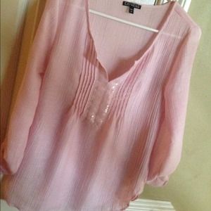 Baby pink express tunic.
