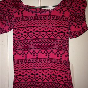 Girls tribal shirt.