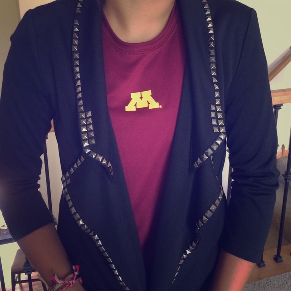 Studded blazer