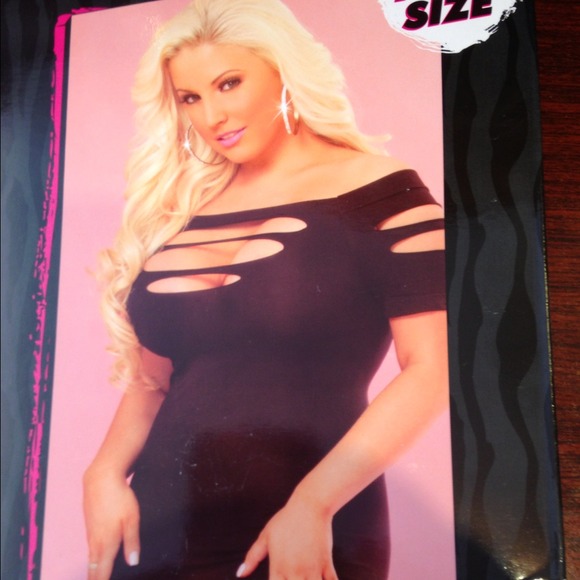 pink lipstick Dresses & Skirts - Cut it out seamless mini dress
