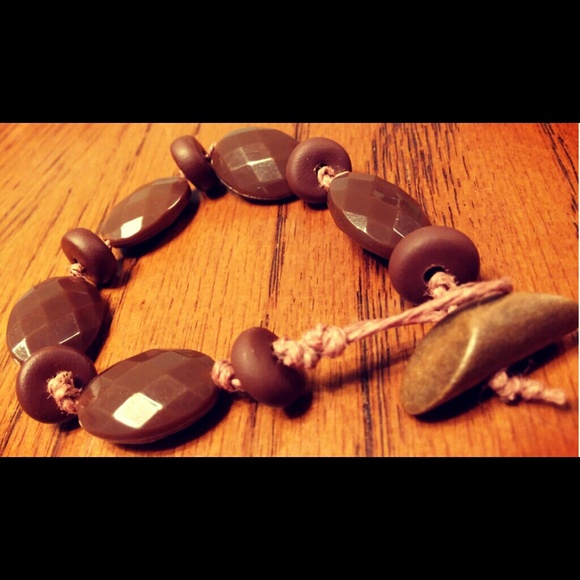 KIDS Brown Hemp Bracelet/Anklet HANDMADE - Picture 1 of 4