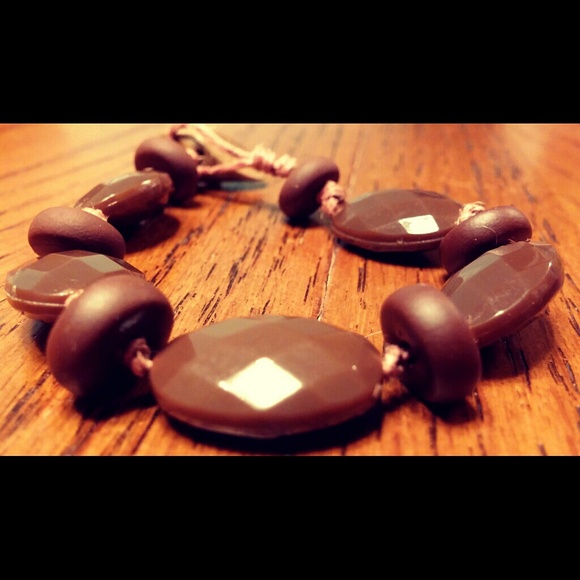 KIDS Brown Hemp Bracelet/Anklet HANDMADE - Picture 3 of 4