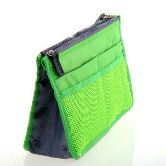 Purse organizer insert change purse handbag green - Picture 3 of 3