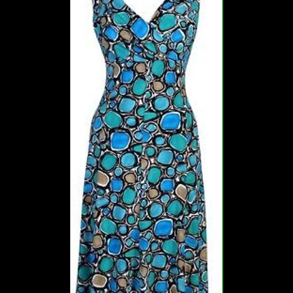 Evan Picone Jersey print Dress 12