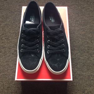 Brand new Black Suede Kalyn Coach Sneakers