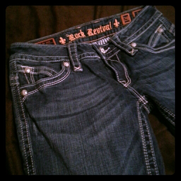 Womens Rock Revival Jeans