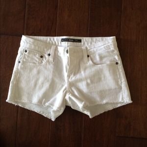 White Big Star Shorts