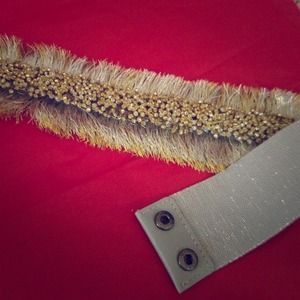 Anthropologie Bedazzled Belt