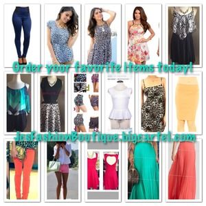 These are super cute summer clothes
