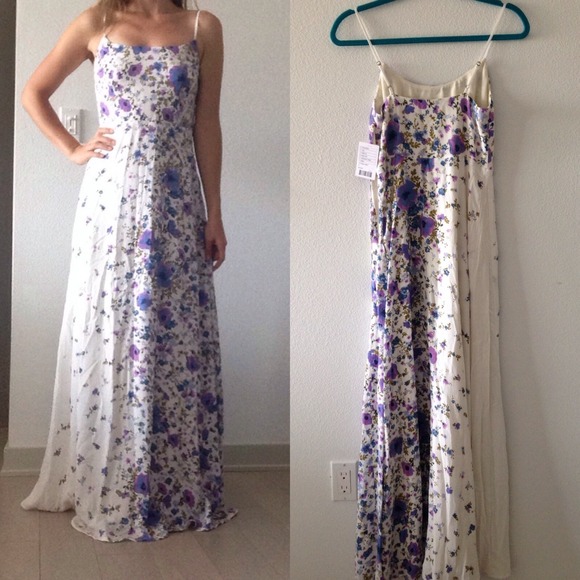 ❎SOLD❎Wildflower oyster maxi dress - Picture 2 of 4