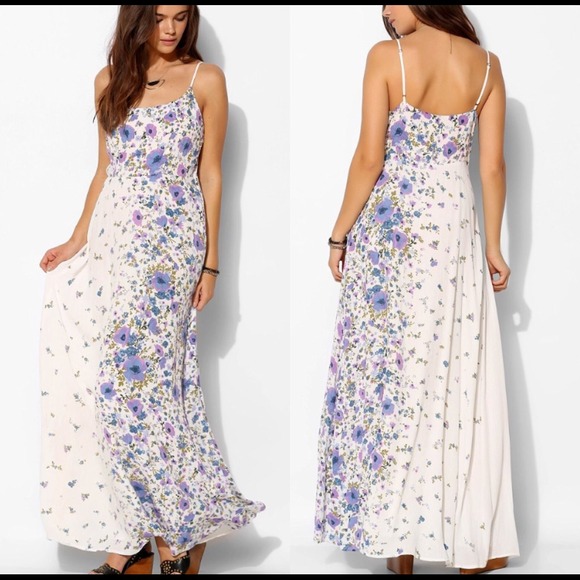 ❎SOLD❎Wildflower oyster maxi dress - Picture 4 of 4