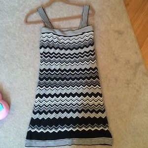Missoni for target black and white dress XS